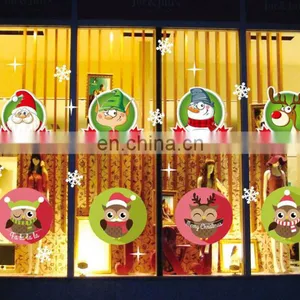 2017 New Christmas Decotation Wall Sticker ,Christmas Shop Window Sticker, Christmas Glass Window Stick thumbnail-4