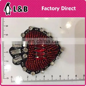 New Design Latest Fashion Rhinestone Applique thumbnail-2