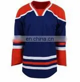 Wholesale Customized Black Edmonton Gamewear Embroidered Junior Hockey Jersey thumbnail-1