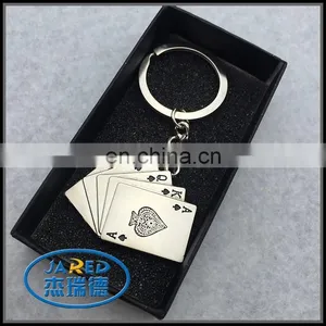 Promotional Keychain With Logo Poker Keychain Metal Letter Keychain thumbnail-1
