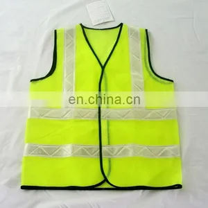 High Visibility Reflective Band Mesh Safety Warning Reflective Vest Reflective Warning Waistcoat thumbnail-4