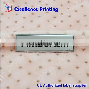 Custom Private Sticker Car Metal Nameplate thumbnail-6