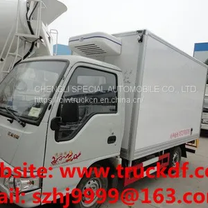 Customized JAC Brand 4*2 LHD Gasoline 1.5tons-2tons Refrigerated Minivan Vehicle for Sale, Cold Room Truck for Sale thumbnail-2
