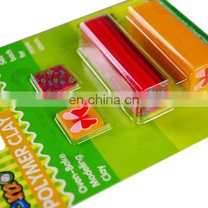 Two-color Blister Card Cheap Polymer Clay Cane thumbnail-4