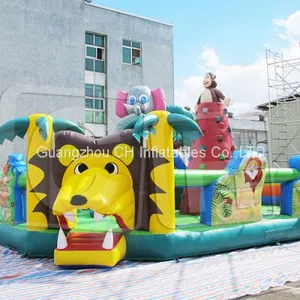 CH Funny Inflatable Bouncer Combo Commercial Inflatable Playground With Slide thumbnail-4