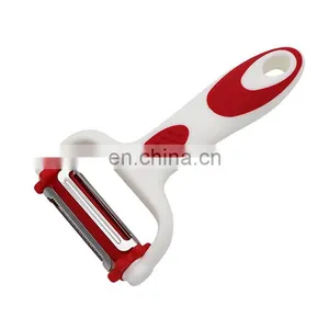 High Quality Stainless Steel 3 In 1 Potato Peeler And Cutter Fruit Peeler Vegetable Peeler With 3 Blades thumbnail-2