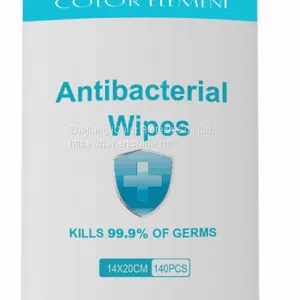 Alcohol Antibacterial Disinfectant Wipes OEM / ODM Manufacturers Wholesale thumbnail-1