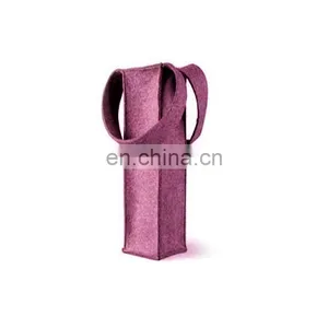 Red Wine Bottle Felt Wine Bag for Single 1 Bottle thumbnail-1