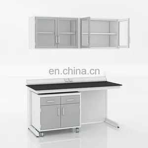 Laboratory Furniture Wall Work Bench Phenolic Resin Chemical Biology Laboratory Bench Table thumbnail-6