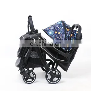 Multi Function Fast Foldable Baby Character Umbrella Jogging Stroller Baby Lightweight thumbnail-6