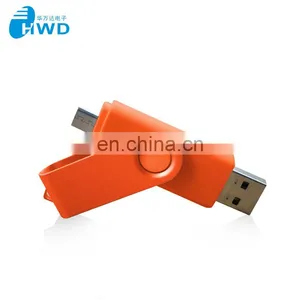Cheap Colourful Promotion Gift OTG USB 2.0 Swivel USB Flash Drive USB Flash Drive thumbnail-5