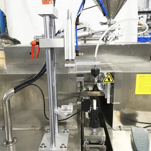 Manual Plastic Ultrasonic Tube Filling and Sealing Machine thumbnail-3