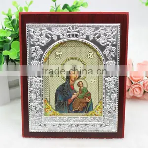 Plastic Silver Color Orthodox Icon thumbnail-1
