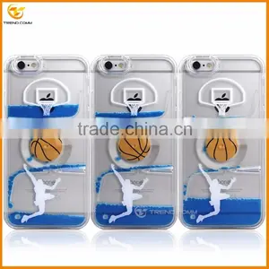 High Quality Clear Flow Liquid Crystal Case for Iphone 6 thumbnail-5