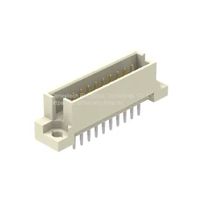 Denentech Sell Well Product 2.54mm Pitch 3 Row Straight With Harpoon DIN 41612 Male Series Connector thumbnail-4