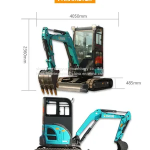 CE CERTIFIED 3 TON TAILESS EXCAVATOR WITH CABIN FOR SALE thumbnail-4