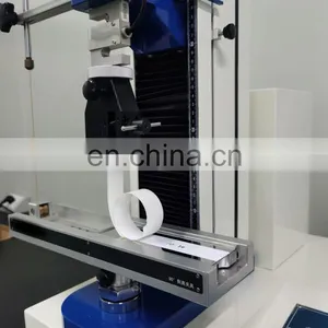 Single Column Fabric Strength Tester Test Apparatus Computer Servo Control Tensile Testing Machine thumbnail-3