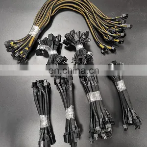 Pci-e 8pin Female To Dual 8pin (6+2) Male Gpu Computer Power Cable For Graphics Video Card thumbnail-4