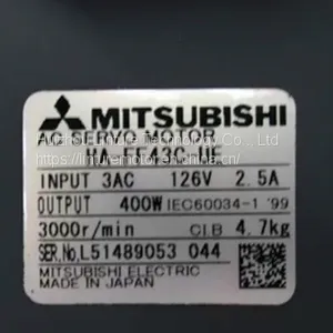HA-FF43C-UE Motor Of HA-FF Series Mitsubishi Servo Motor For CNC Machine thumbnail-1