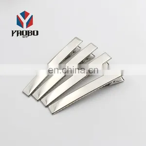 Fashion High Quality Metal Alligator Rectangle Hair Clip thumbnail-1