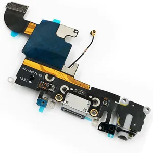 6S USB Charging Board Charger Port Dock Plug Connector Flex Cable For IPhone 6s Replacement Parts thumbnail-1
