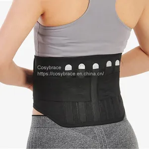 Comfortable Neoprene Magnetic Back Waist Support Belt For Old People thumbnail-3