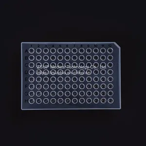 PCR Strip Tube Plate, 96-well, Low Profile, White thumbnail-2