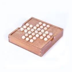 Tabletop Board Game Kongmingqi Wooden Chess Toy thumbnail-1