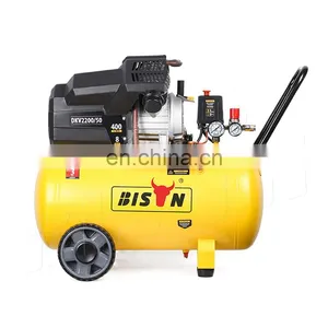 Bison China Portable Ac Air Compressor 50 Liter Tanks Air Compressor Compressor thumbnail-2