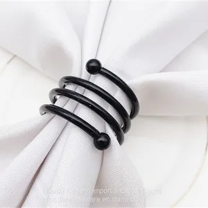 Table Decoration Accessories Tool Serviette Rings West Dinner Napkin Ring thumbnail-5