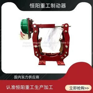 Hengyang Heavy Industry Electromagnetic Drum Brake DC MWZ200-160 Asbestos Free Liner thumbnail-4