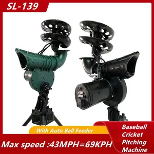 Baseball Trainig Machine SL-139 With Max Speed 69KPH thumbnail-1