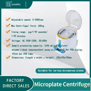 MiniG-2500 Microplate Centrifuge 96 Hole Mini Plate Throwing Machine thumbnail-2