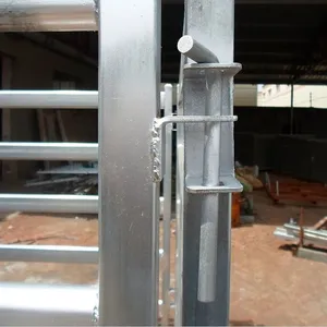 Cheap Galvanized Powder Coated Cattle Panel Gate Round Cattle Panels 16Ft thumbnail-3