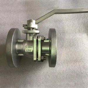 High Quality SS316 Ball Valve 2-Inch High-Temperature 304 Stainless Steel Double Flange Q41F-16 Ball Valve thumbnail-3