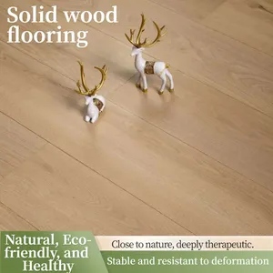 Environmentally Friendly E0 Grade Solid Wood Composite Flooring, Household Silent and Waterproof Flooring thumbnail-1