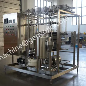 Full-automatic PLC Control Plate Pasteurizer Machine Best Price Pasteurizer Equipment thumbnail-3