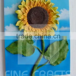 Polyresin Flower Wall Plaque Decoration thumbnail-1