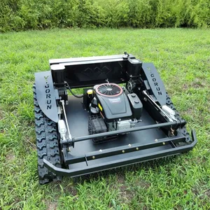 CE EPA Certified VTLM800 Snow Plow Attachment Remote Mower Rubber Track Remote Brush Cutter for Farm thumbnail-2