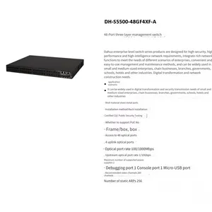 Dahua Dh-s5500-48gf4xf-a Enterprise-level Managed 48-port High-performance Switch thumbnail-4