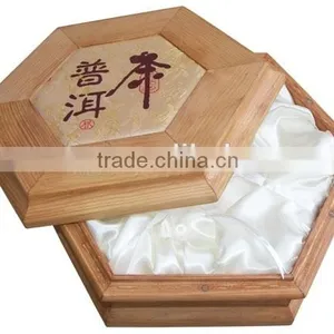 Vintage Christmas Wooden Tea Box thumbnail-1