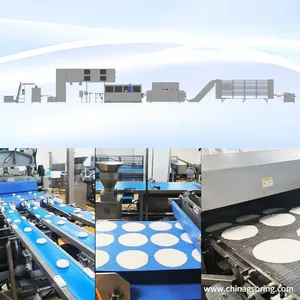 Tortilla Wrap Automatic Wheat Tortilla Machine for Burrito Wrap Flour Tortilla Production thumbnail-1