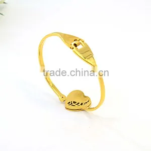 Wholesale Bangles High Quality Gold Color Luxury Bracelet for Women thumbnail-3