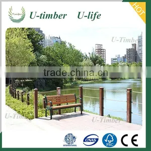 Composite Deep Embossing Wpc Decking Outdoor Flooring 150x25mm thumbnail-1