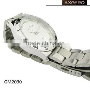 Stainless Steel Band Alloy Case Women Watches sc thumbnail-3