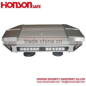 Aluminum Alloy LED Vehicle Amber Emergency Mini Lightbar HSM652B thumbnail-2