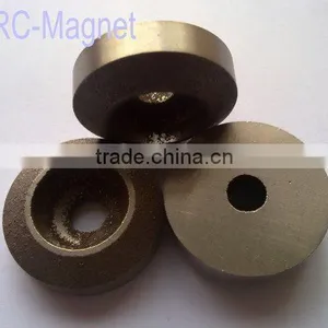 Cast Alnico Round Magnets With Holes for Speedometer thumbnail-1