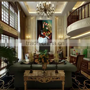 01-010 Large Size Canvas Printing Paint Flower Painting For Living Room OR Bedroom For Decoration thumbnail-3
