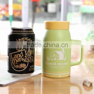 "Pinsun"ceramic Mug With Lid thumbnail-2