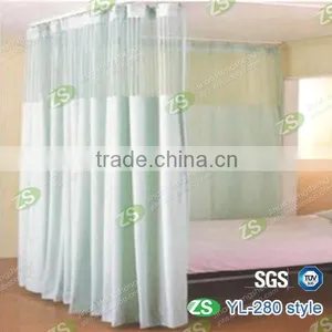 Waterproof and Flame Retardant Polyester Beautiful Print Hospital Bed Screen Curtain Fabric Quality Choice thumbnail-3